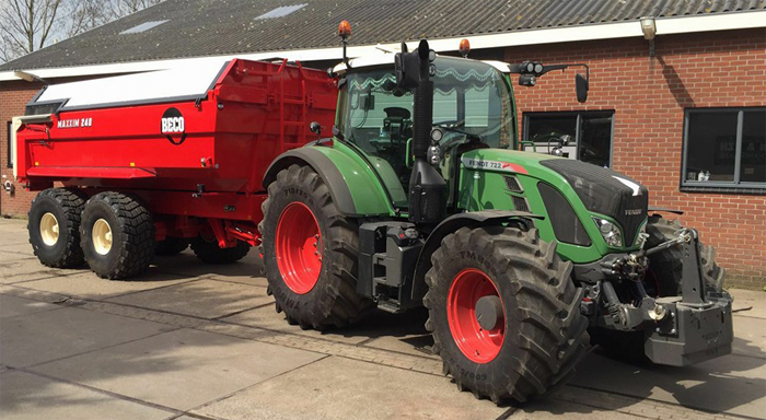 Fendt Maxxim 240 kipper